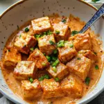 Spicy Tofu with Creamy Coconut Sauce