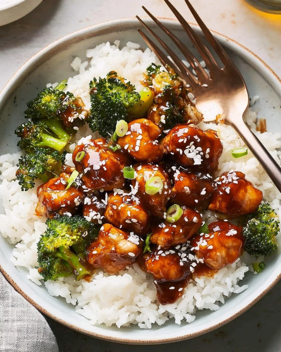 Sticky Chicken Rice Bowls 28 Sticky