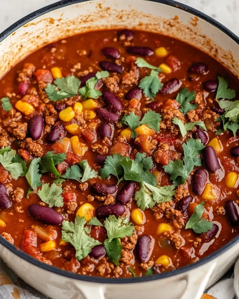 The Best Homemade Stovetop Chili