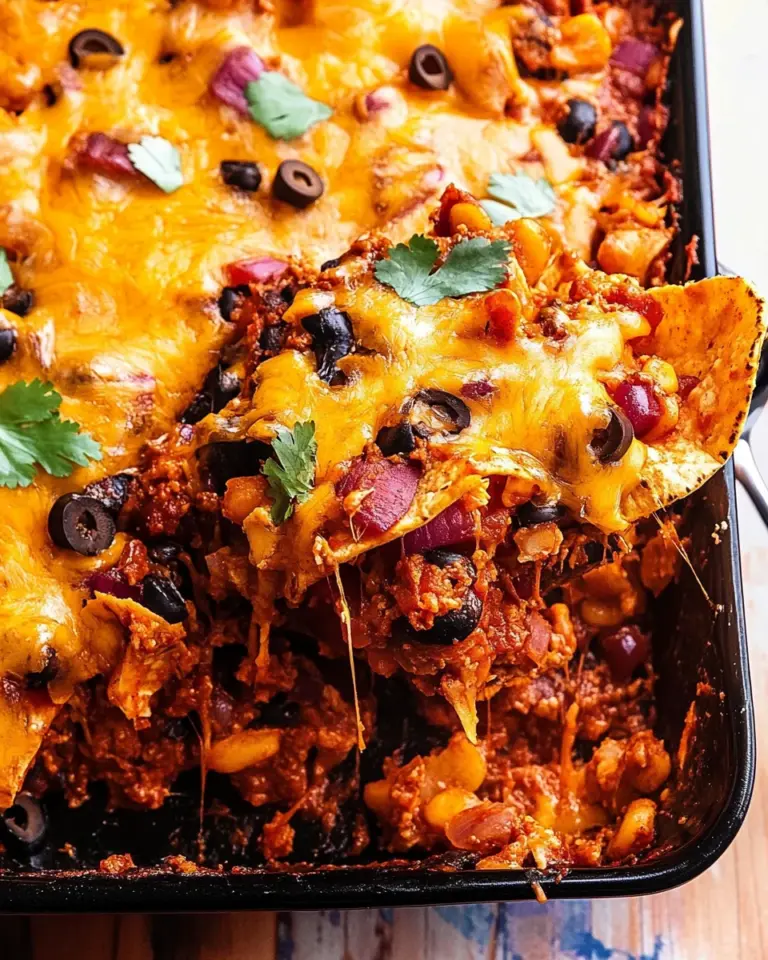 Walking Taco Casserole