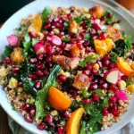 Winter Pomegranate and Grain Salad