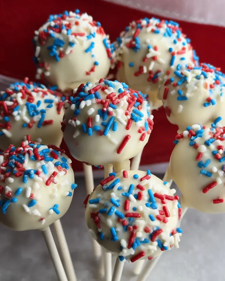 4th of July Cake pops