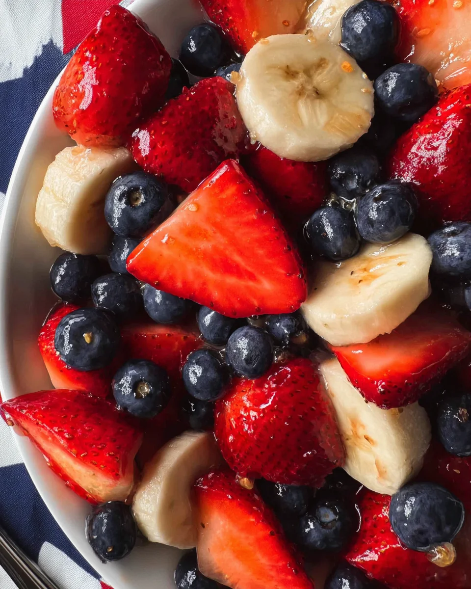 4th of July Fruit Salad