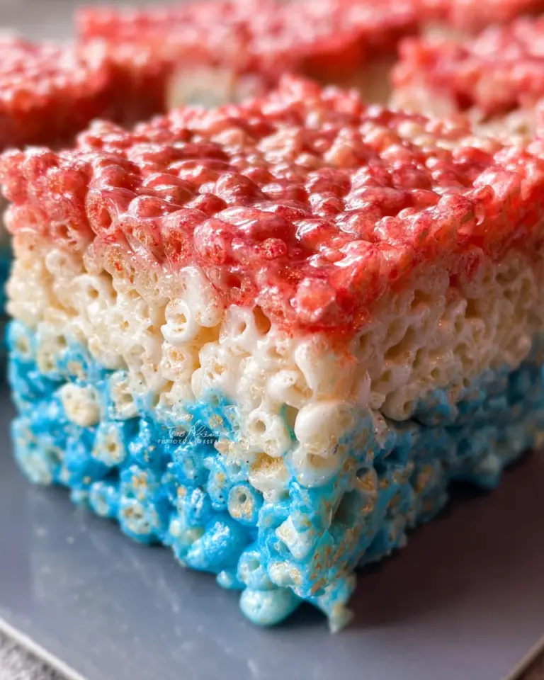 4th of July Rice Krispie Treats