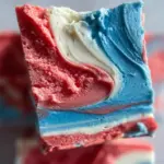 4th of July Tie Dyed Fudge 4th of July Tie Dyed Fudge