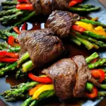 Air Fried Steak and Asparagus Bundles Air Fried Steak and Asparagus Bundles