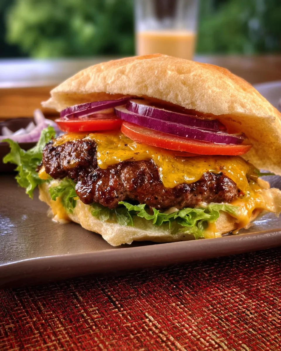 All American Cheese Burger All