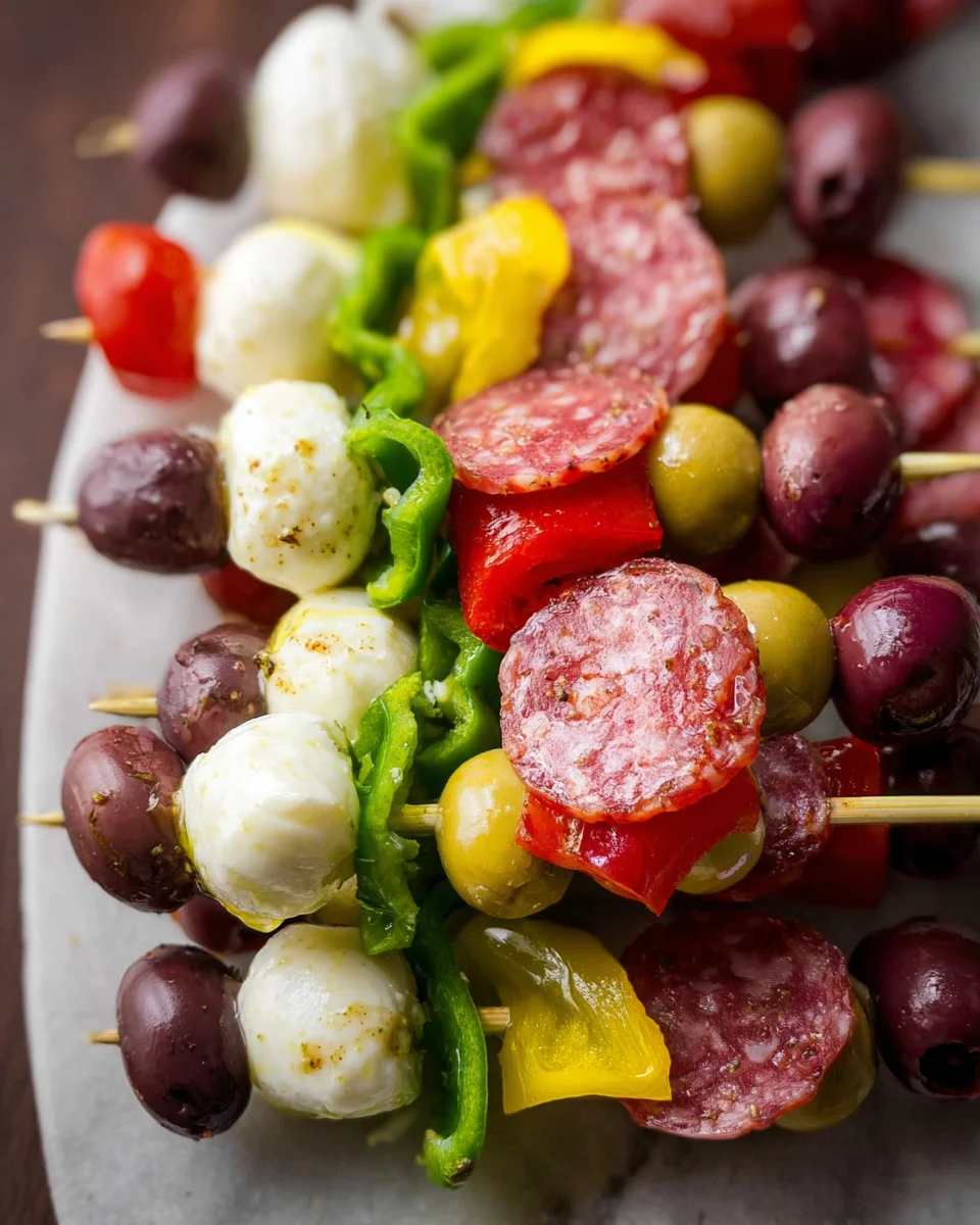 Antipasto Skewers