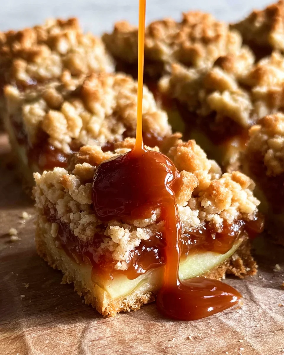 Apple Crumble Bars Apple