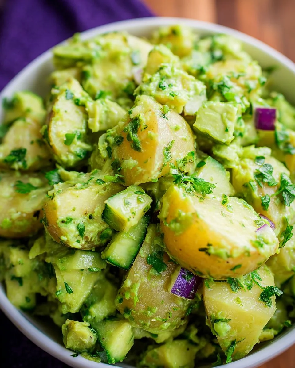 Avocado Potato Salad 15 Avocado
