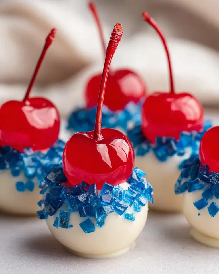 Boozy Cherry Bombs
