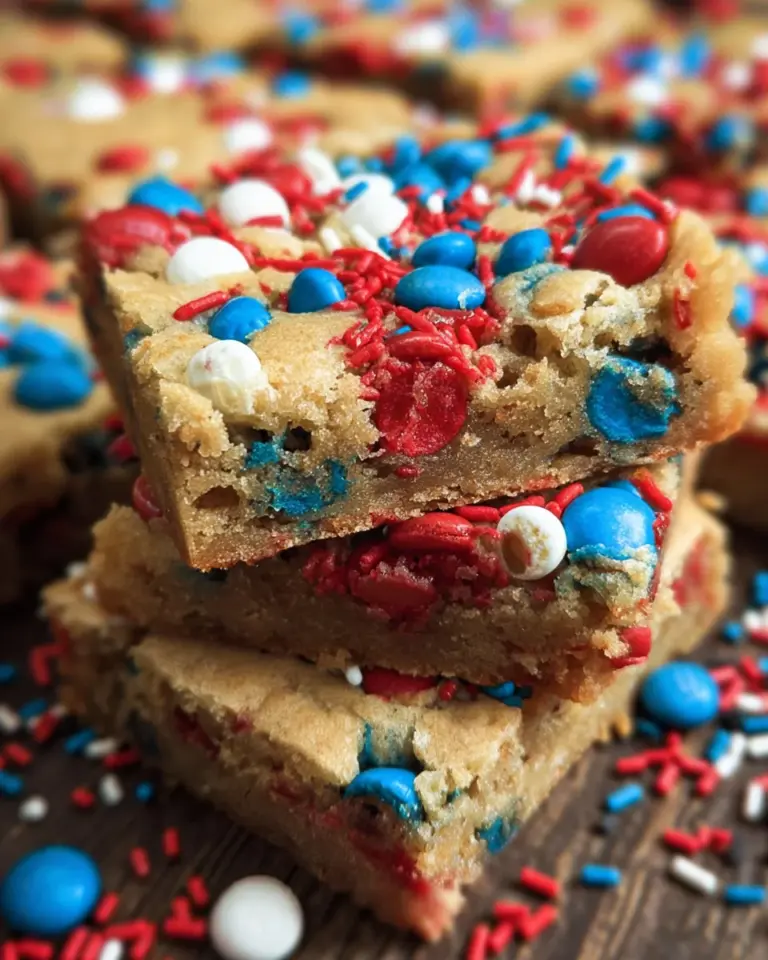 Fireworks Blondies