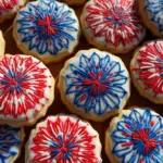 Fireworks Sugar Cookie Cake
