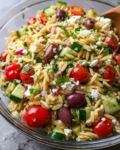 Greek Orzo Salad