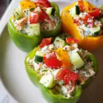 Greek Yogurt Chicken Salad Stuffed Peppers Greek Yogurt Chicken Salad Stuffed Peppers