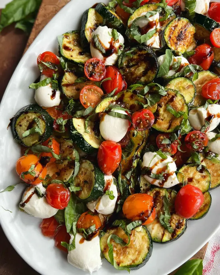Grilled Zucchini Salad