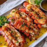 Lemon Butter Grilled Lobster Tails