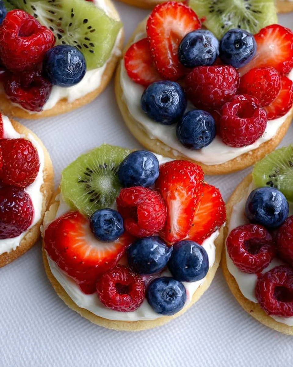 Mini Fruit Pizzas Mini