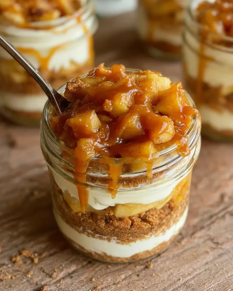 Mini Mason Jar Apple Pies