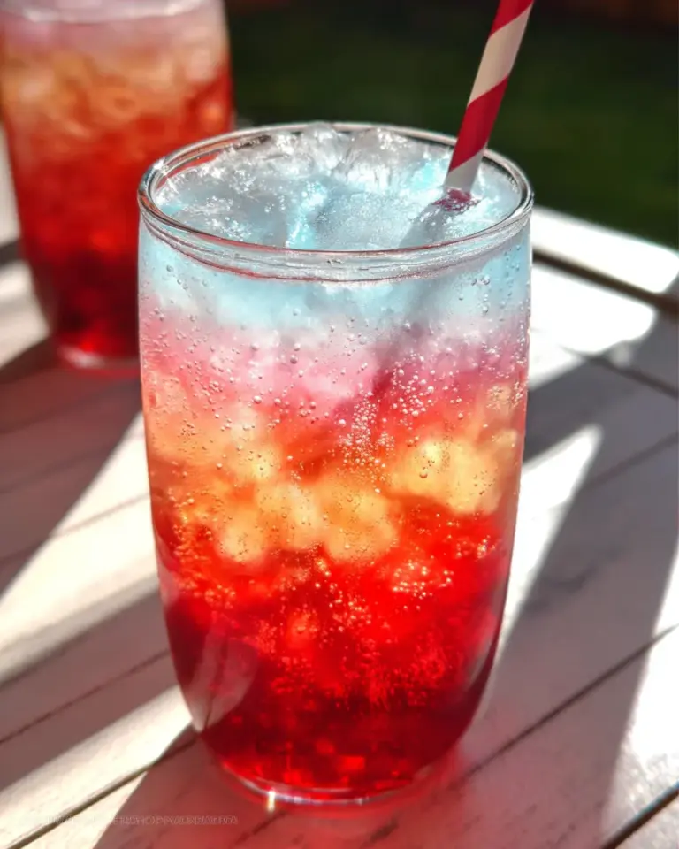 Non-Alcoholic Layered Drinks