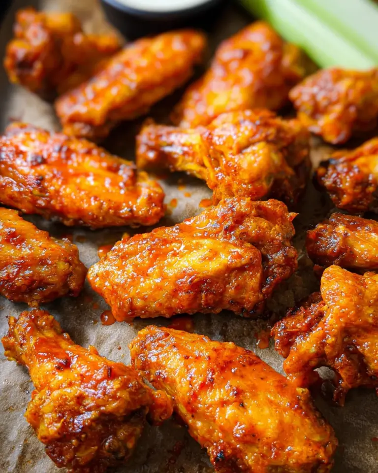 Oven-Baked Buffalo Wings