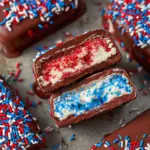 Patriotic Mini Ice Cream Sandwiches Patriotic Mini Ice Cream Sandwiches