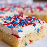 Patriotic Sugar Cookie Bars