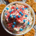 Red, White and Blue Funfetti Dip Red, White and Blue Funfetti Dip