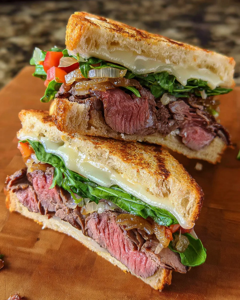 Roast Beef Sandwiches with Lettuce and Onions Roast