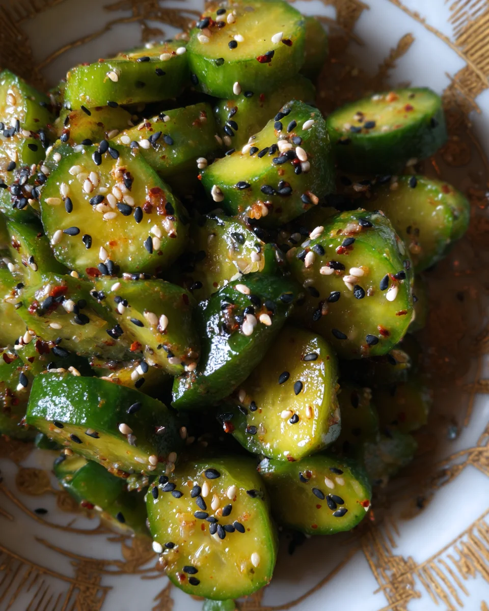 Sesame Cucumber Salad