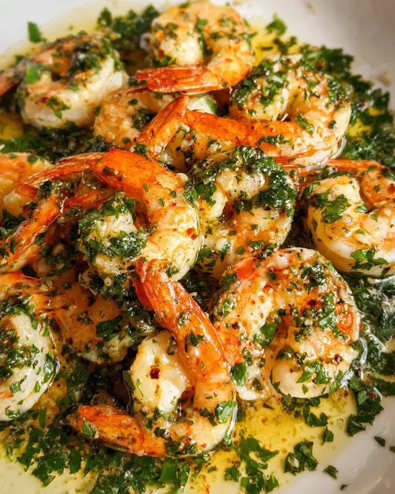 Shrimp in Garlic Sauce