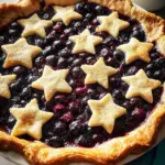 Star-Studded Blueberry Pie
