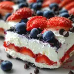 Summer Berry Jello Lasagna Summer Berry Jello Lasagna