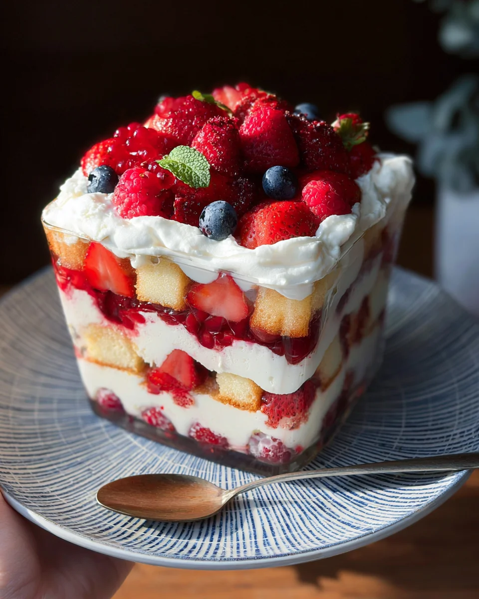 Summer Berry Trifle
