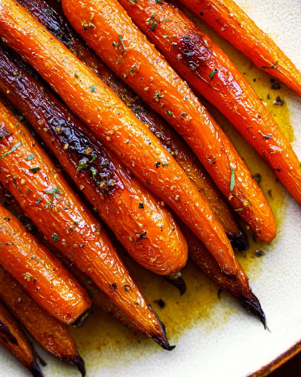 Whole Roasted Carrots
