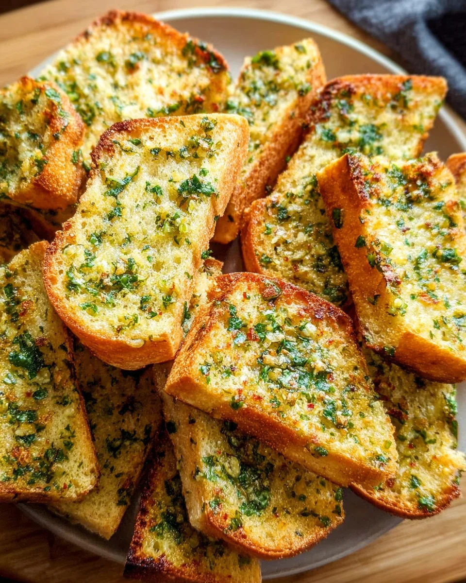 10-Minute Air Fryer Garlic Bread 10-Minute