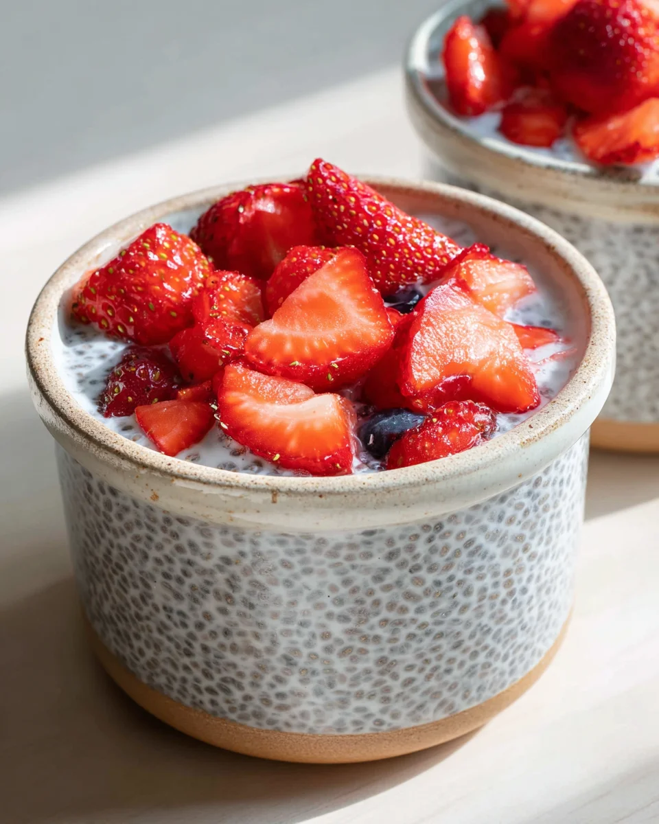 3-Ingredient Chia Pudding 3-Ingredient