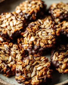4-Ingredient Sunflower Seed Chocolate Bites
