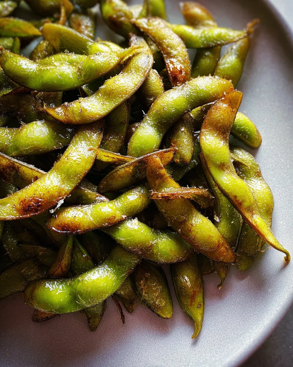 Air Fryer Edamame Air