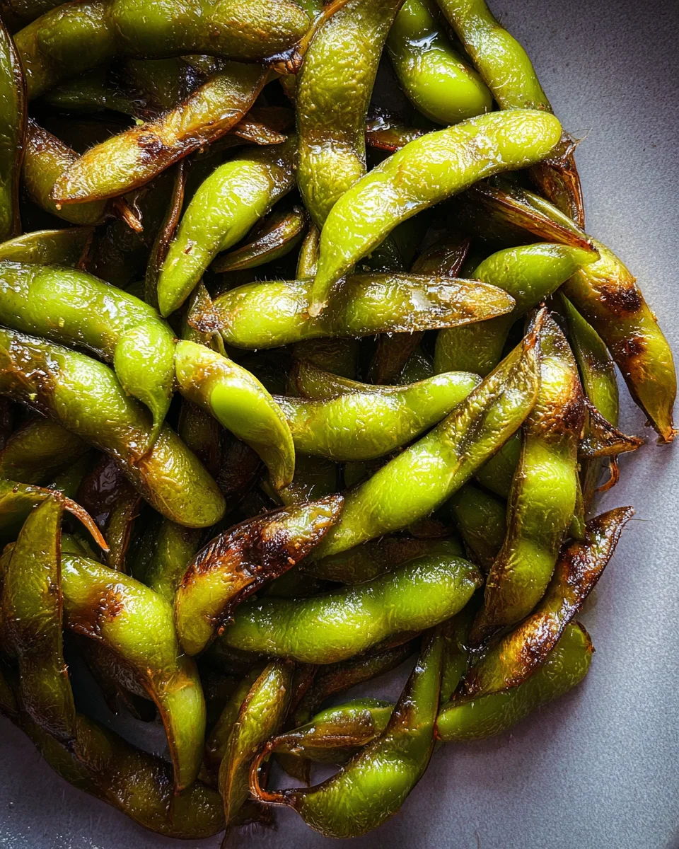 Air Fryer Edamame Air