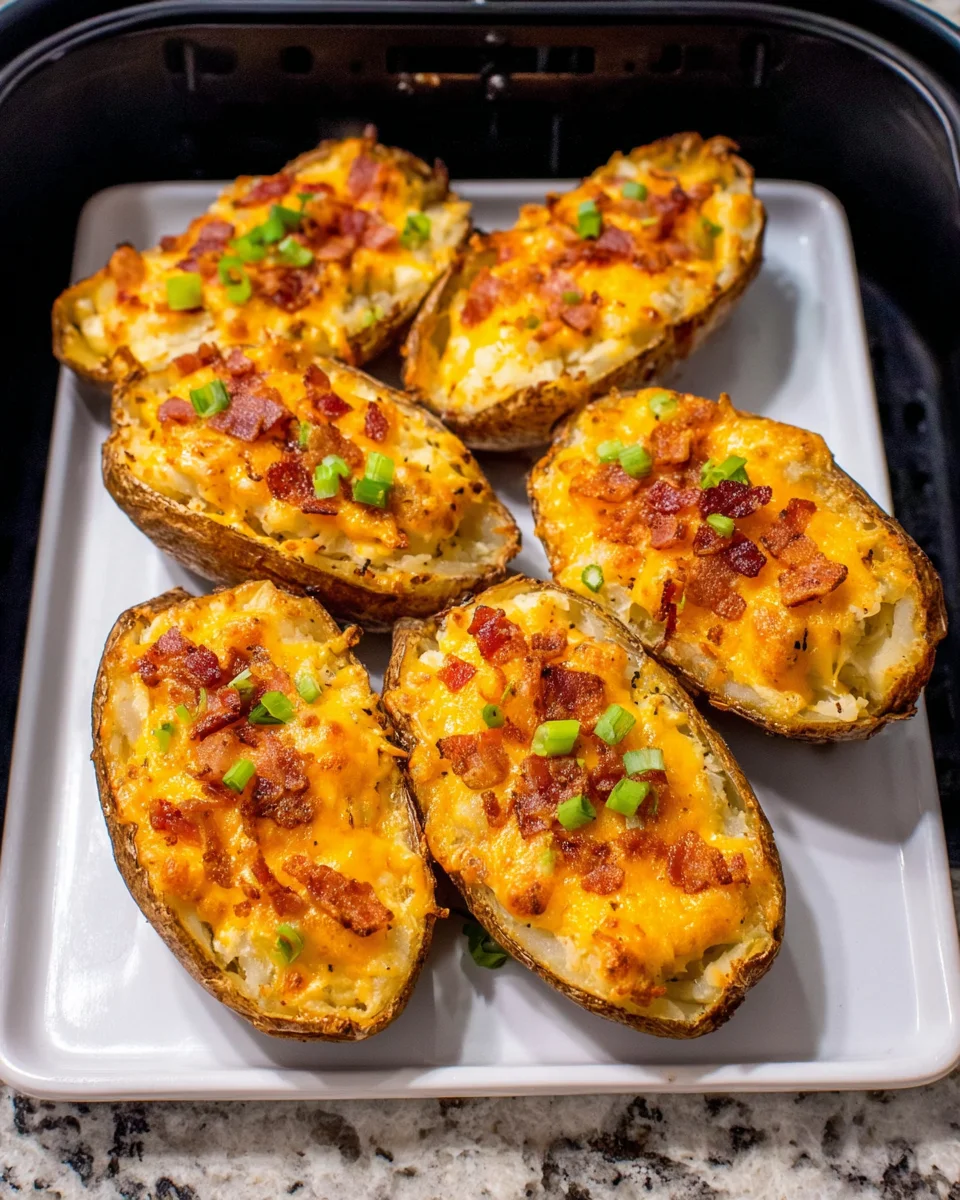 Air Fryer Twice Baked Potatoes 19 Air