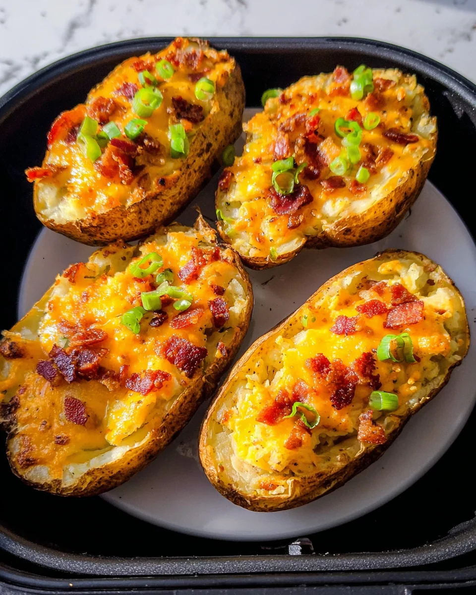 Air Fryer Twice Baked Potatoes 20 Air