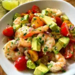 Avocado Salsa Shrimp Salad