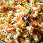 Bacon Ranch Pasta Salad