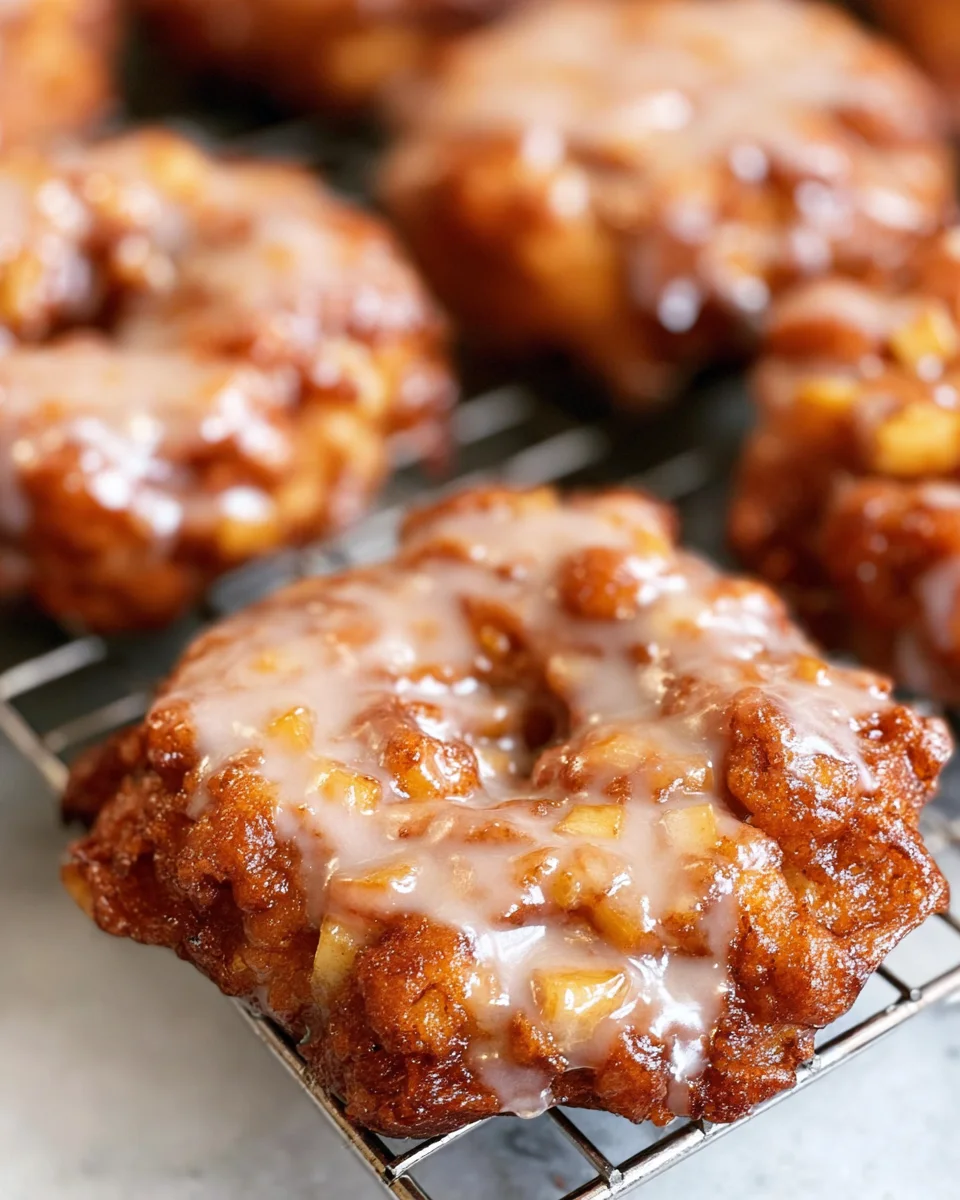 Baked Apple Fritters Baked