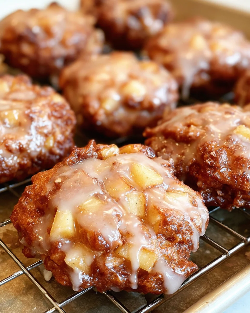Baked Apple Fritters Baked