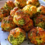 Baked Broccoli Cheese Balls