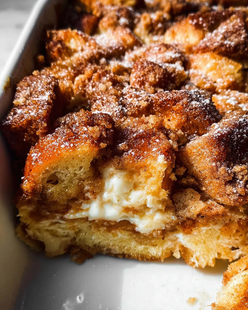 Baked Cream Cheese French Toast Casserole 18 Baked Cream Cheese French Toast Casserole