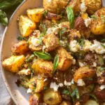 Baked Feta Potatoes