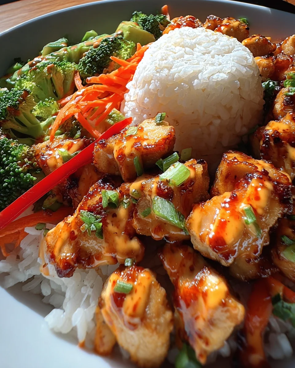 Bang Bang Chicken Bowl Bang